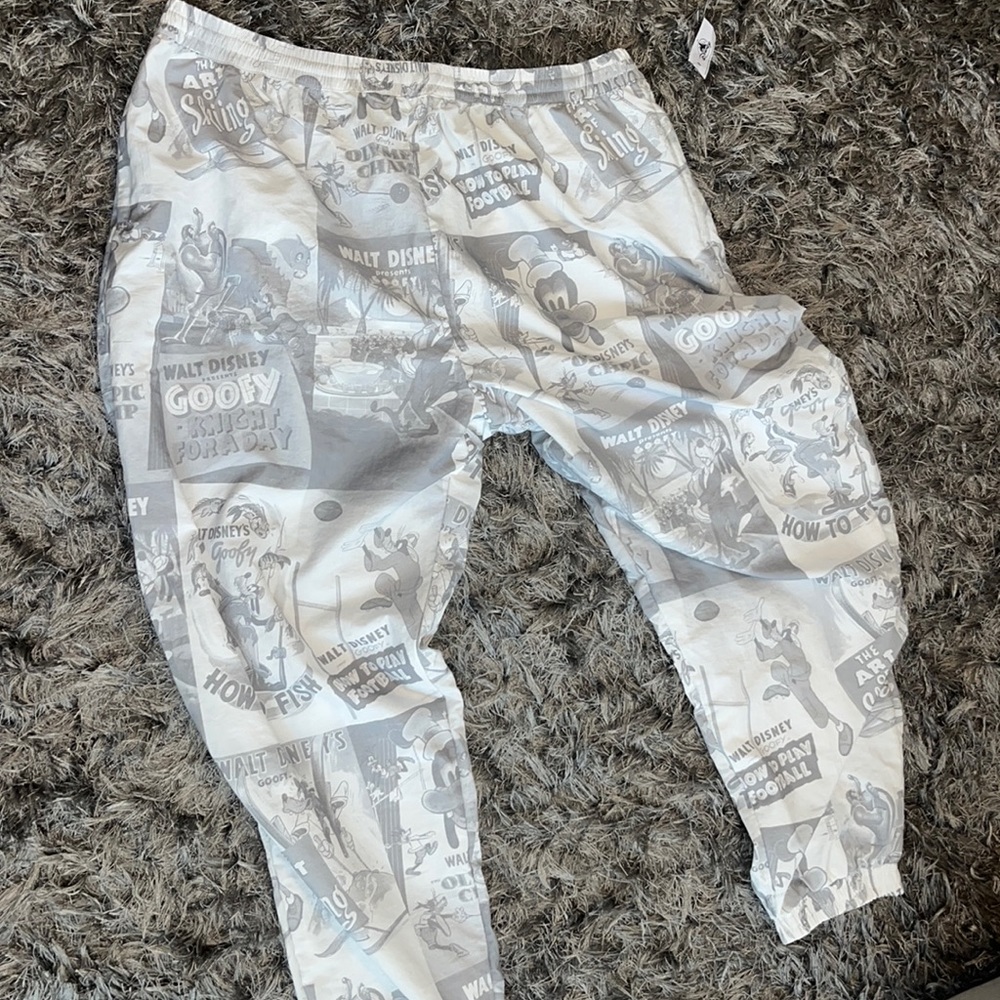 Walt Disney Mickey Mouse Goofy Jogger Pants